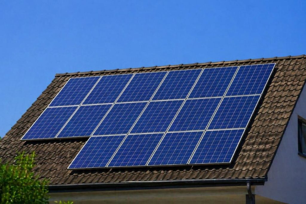 How much energy does a solar panel generate?