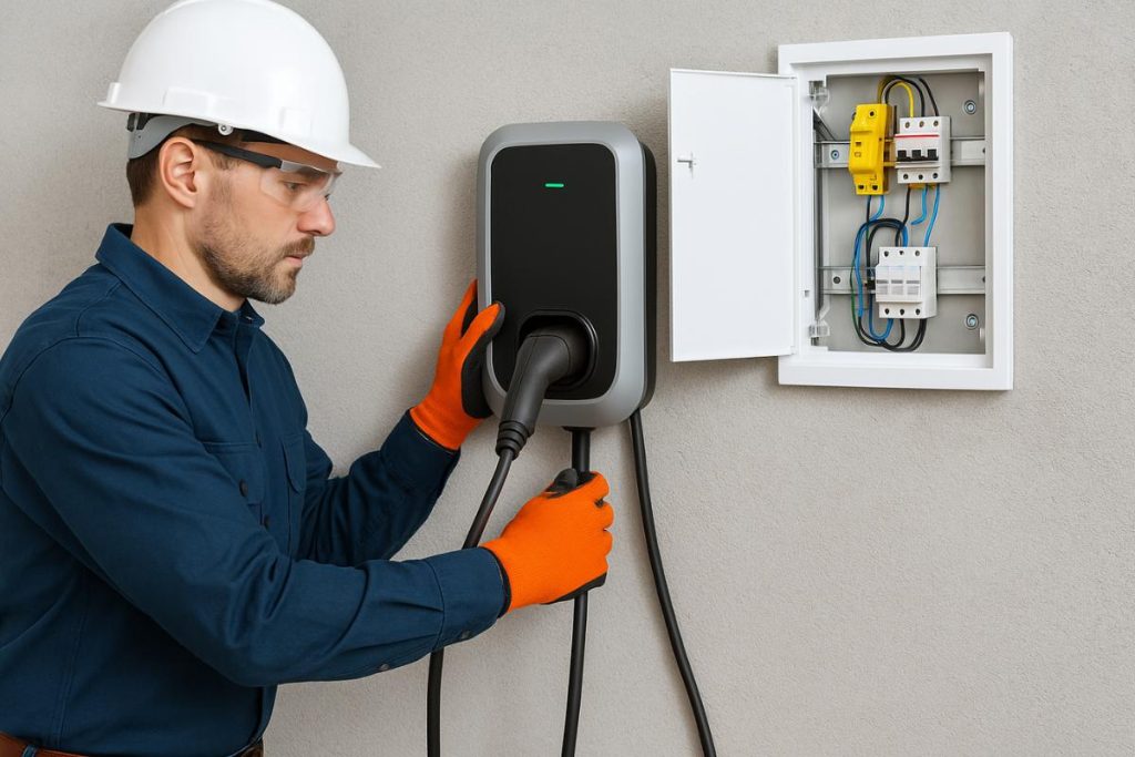 como instalar carregador de carro elétrico em casa (capa)