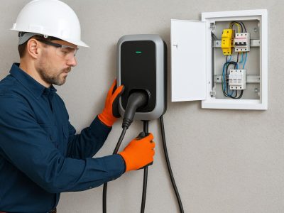 how to install an electric car charger at home (cover)